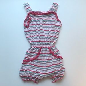 Kickee Pants Sweetie Pie Romper - Fairytale Stripe